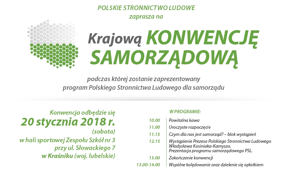 Plakat Konwencji